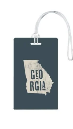 612 My Home State Georgia Luggage Tag