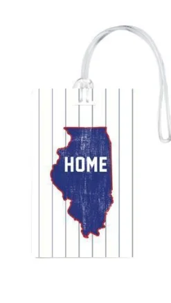 612 My Home State Illinois Luggage Tag