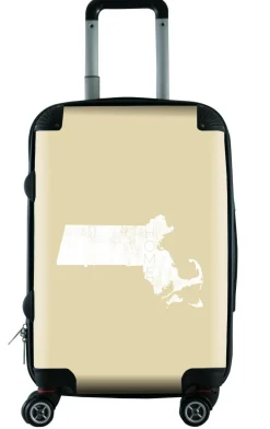 612 My Home State Massachusetts 20" Carry On