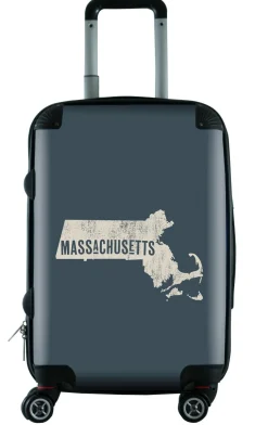 612 My Home State Massachusetts 20" Carry On