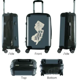 612 My Home State New Jersey 20" Carry-On