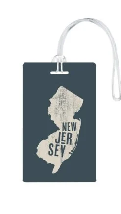 612 My Home State New Jersey Luggage Tag