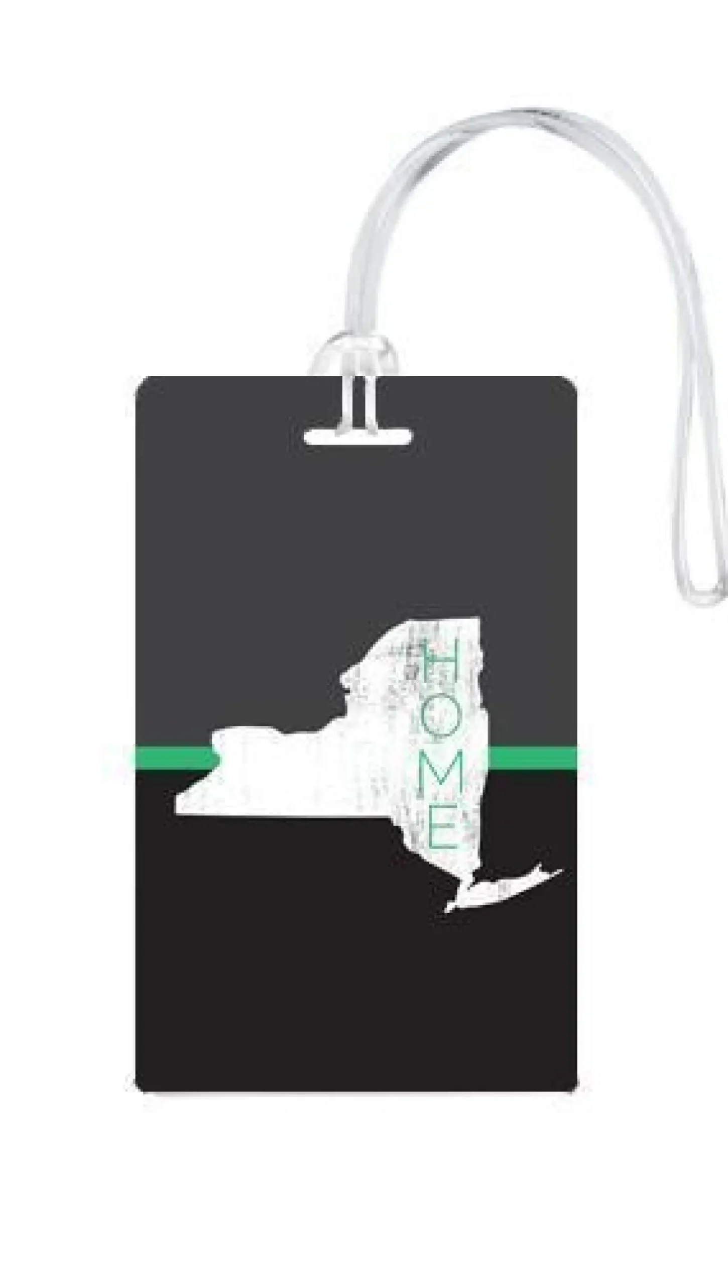 612 My Home State New York Luggage Tag