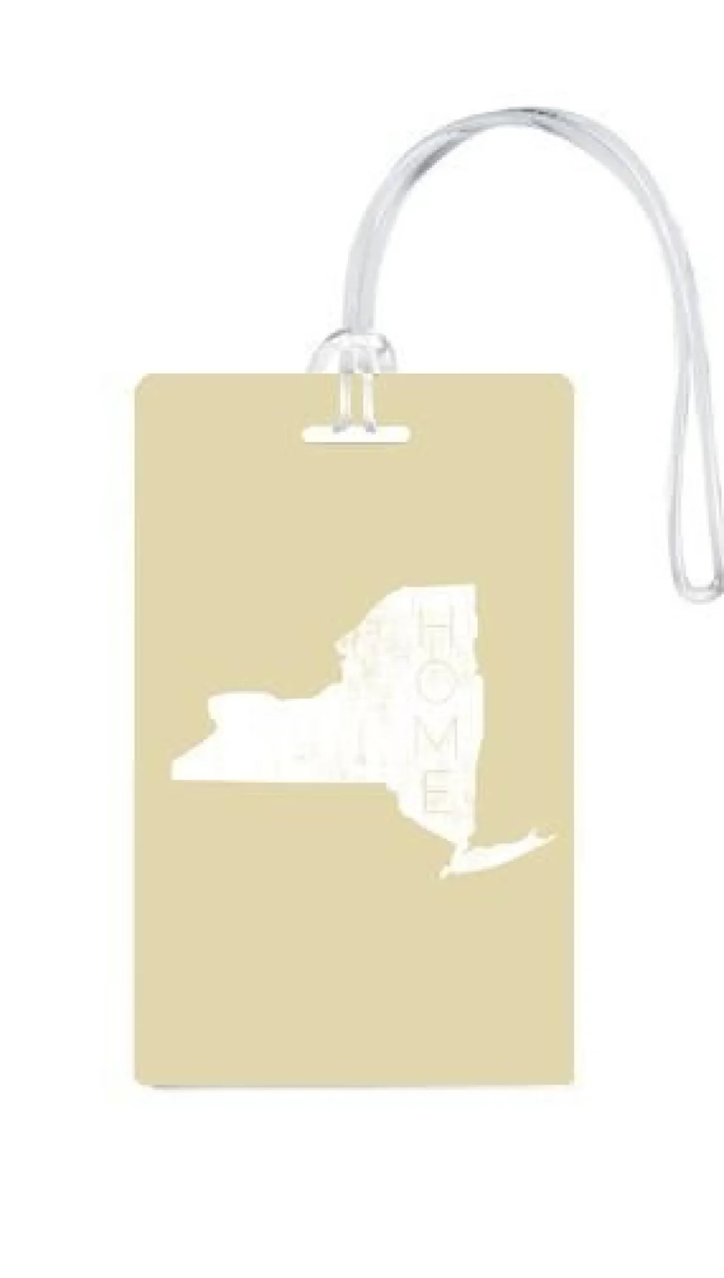 612 My Home State New York Luggage Tag