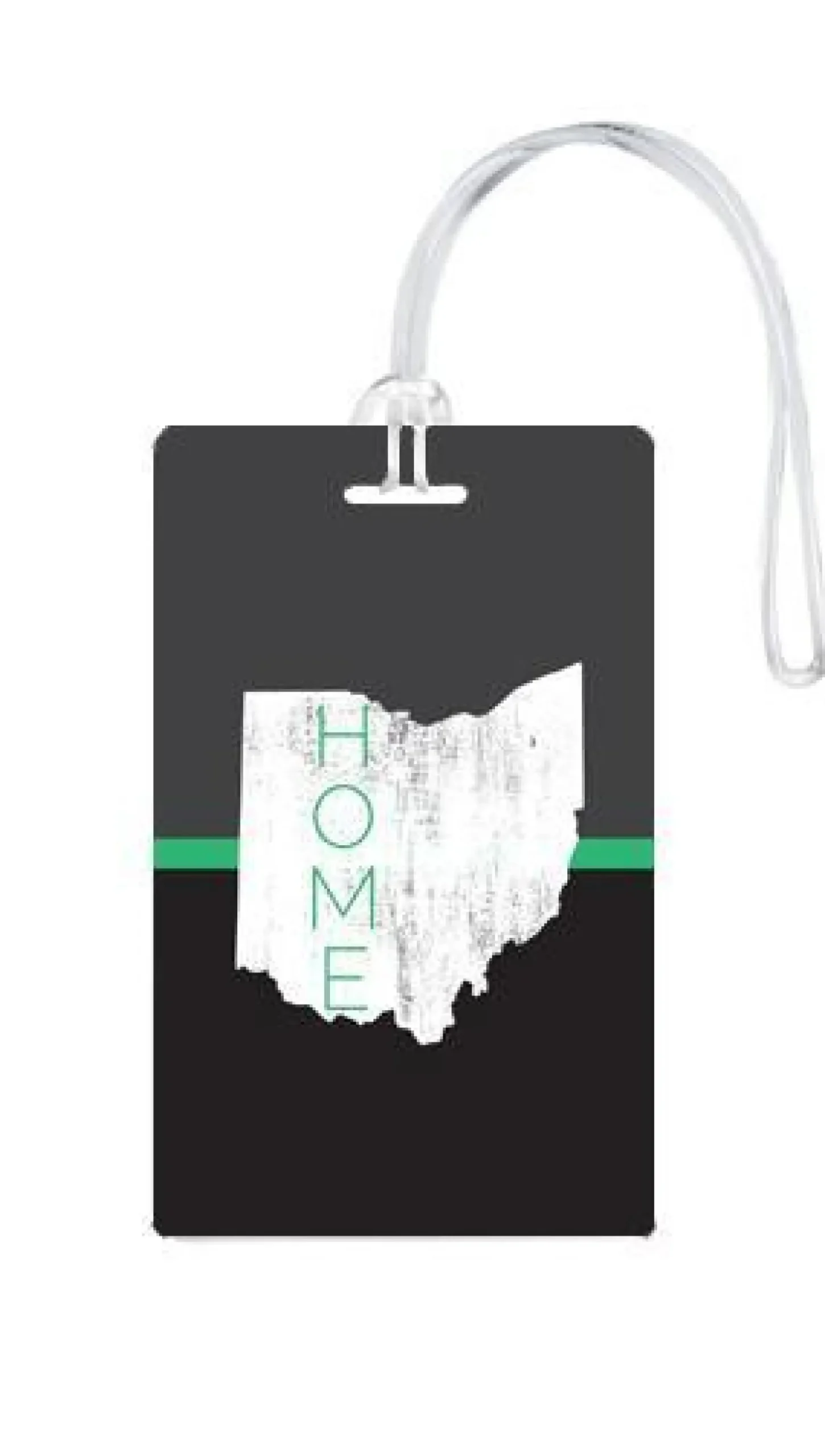 612 My Home State Ohio Luggage Tag