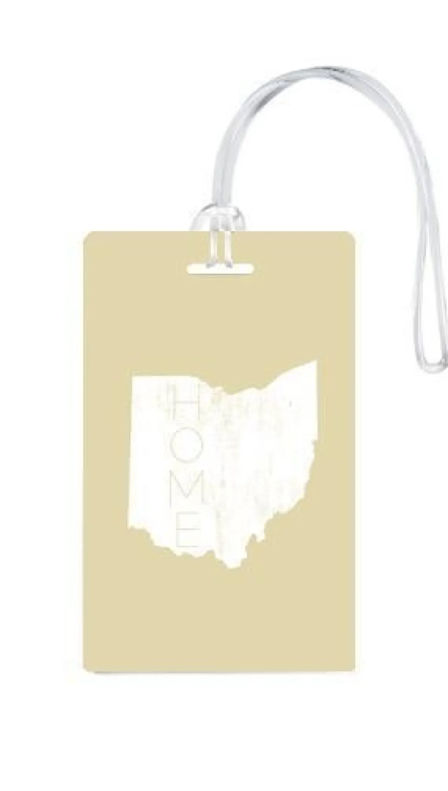 612 My Home State Ohio Luggage Tag