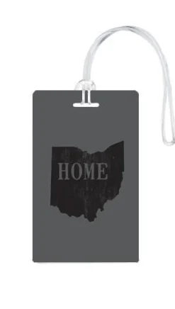 612 My Home State Ohio Luggage Tag