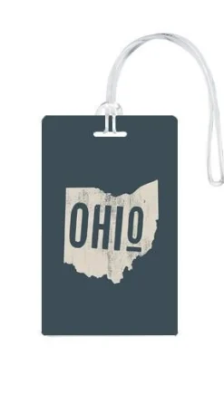 612 My Home State Ohio Luggage Tag