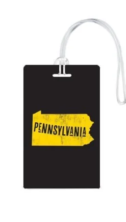 612 My Home State Pennsylvania Luggage Tag