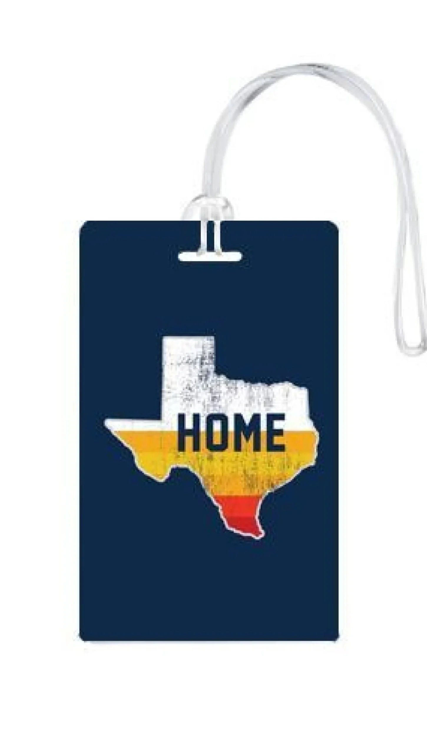 612 My Home State Texas Luggage Tag