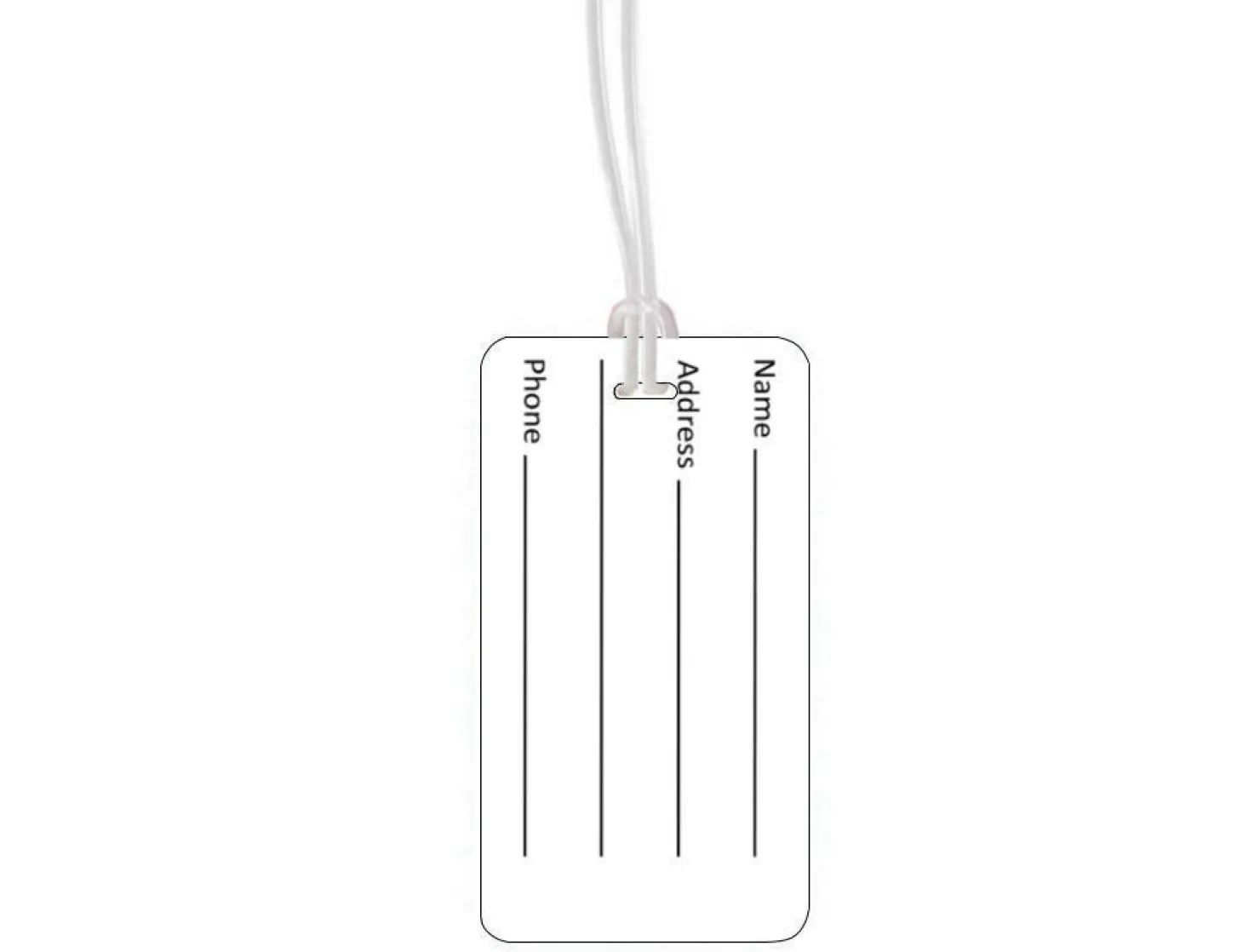 612 My Home State Washington Luggage Tag