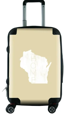 612 My Home State Wisconsin 20" Carry-On