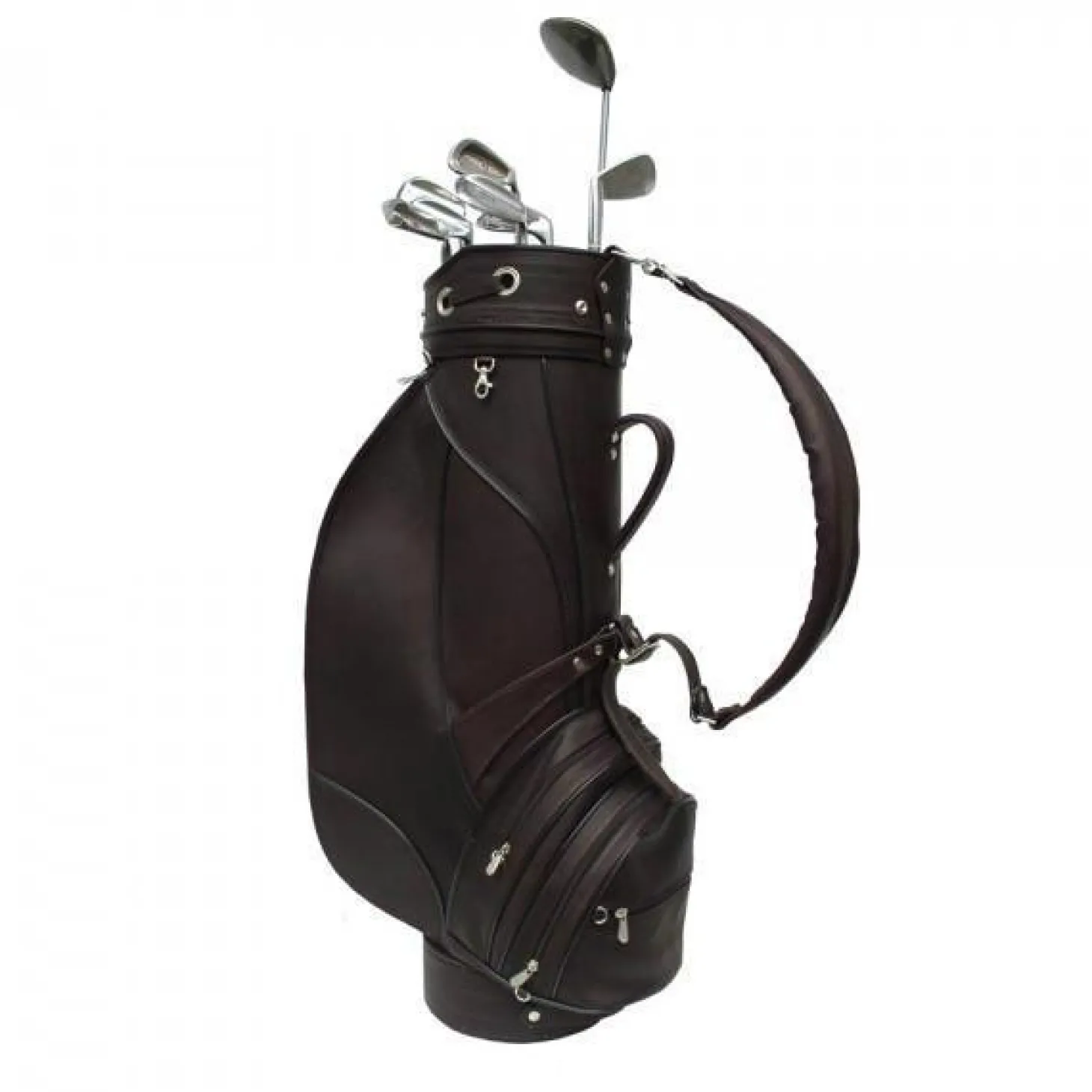 Piel Deluxe 9" Leather Golf Bag