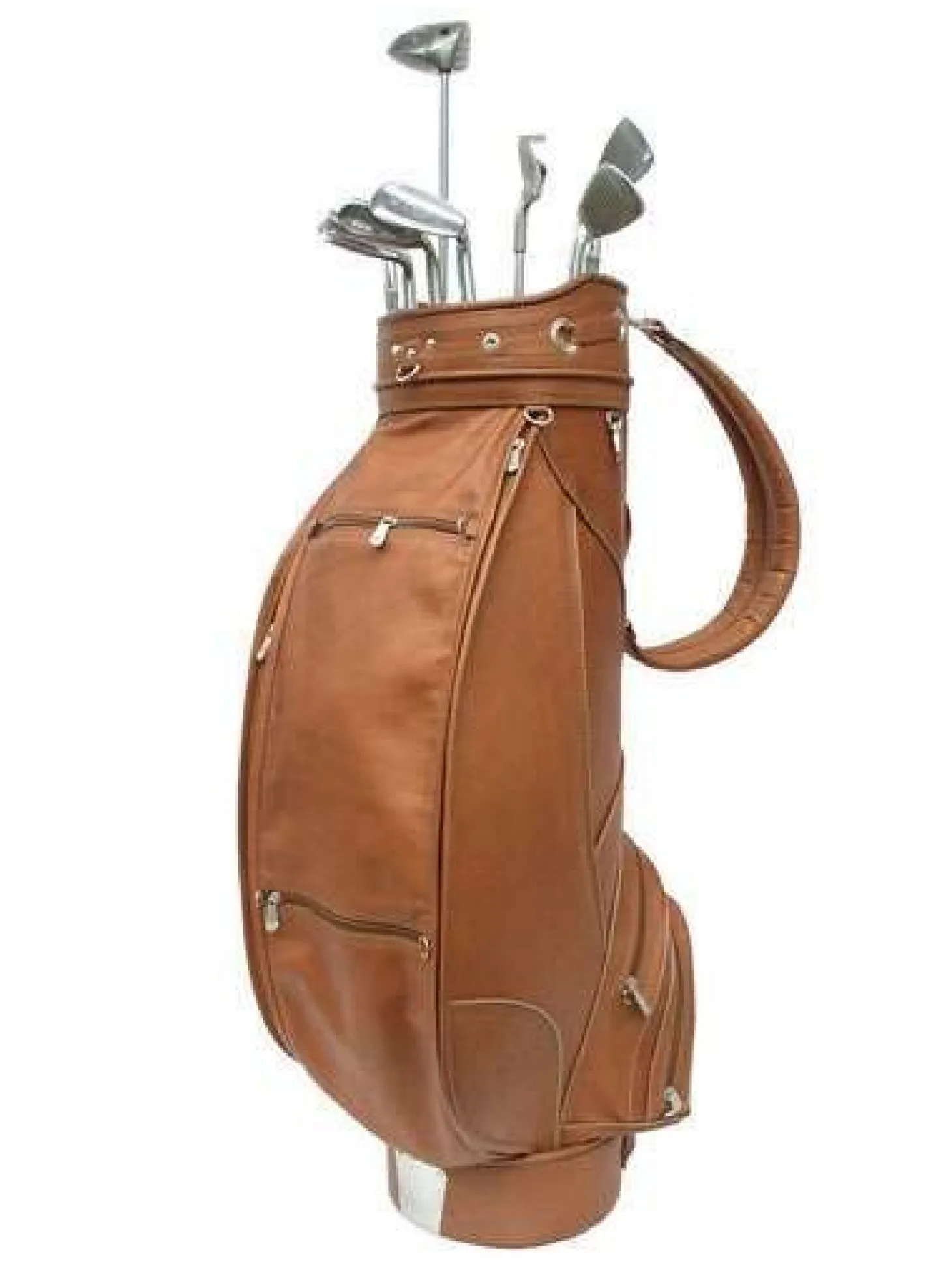 Piel Deluxe 9" Leather Golf Bag