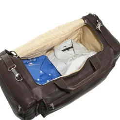 Piel Large Leather Duffel