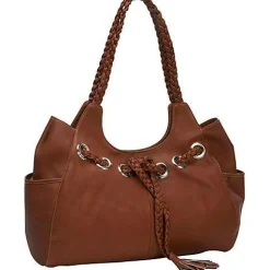 Piel Leather Braided Hobo