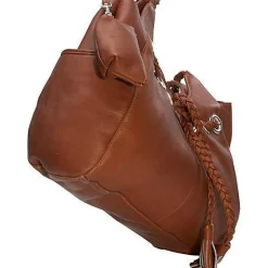 Piel Leather Braided Hobo