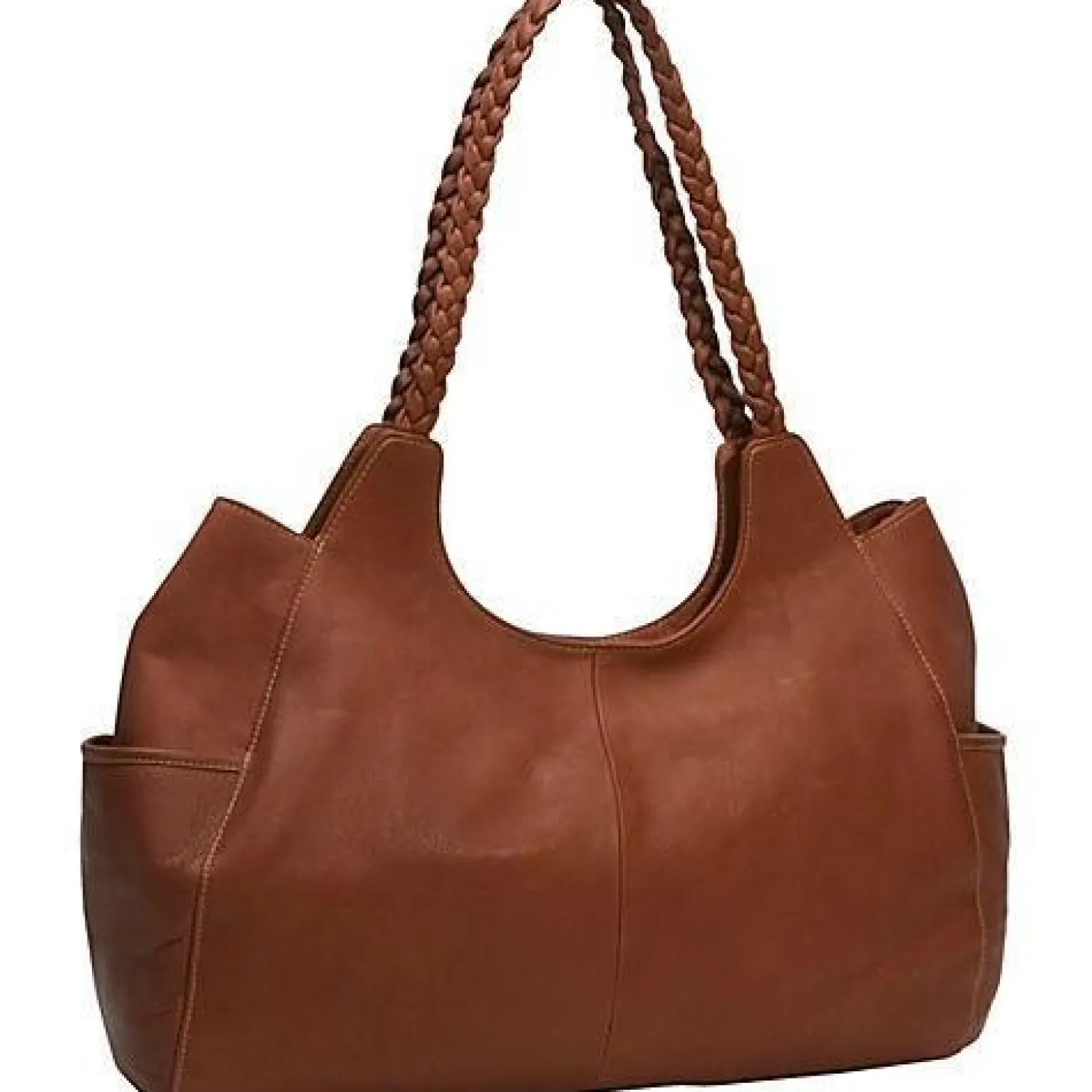Piel Leather Braided Hobo