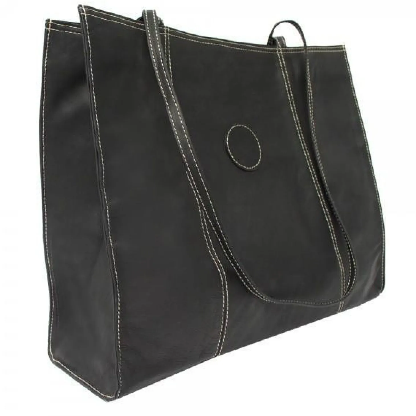Piel Leather Carry-All Market Bag