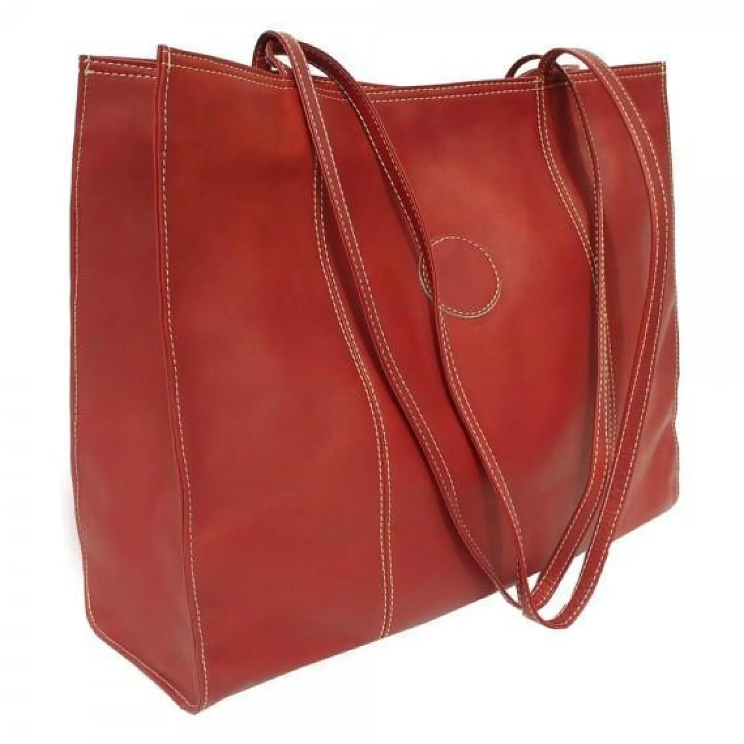 Piel Leather Carry-All Market Bag