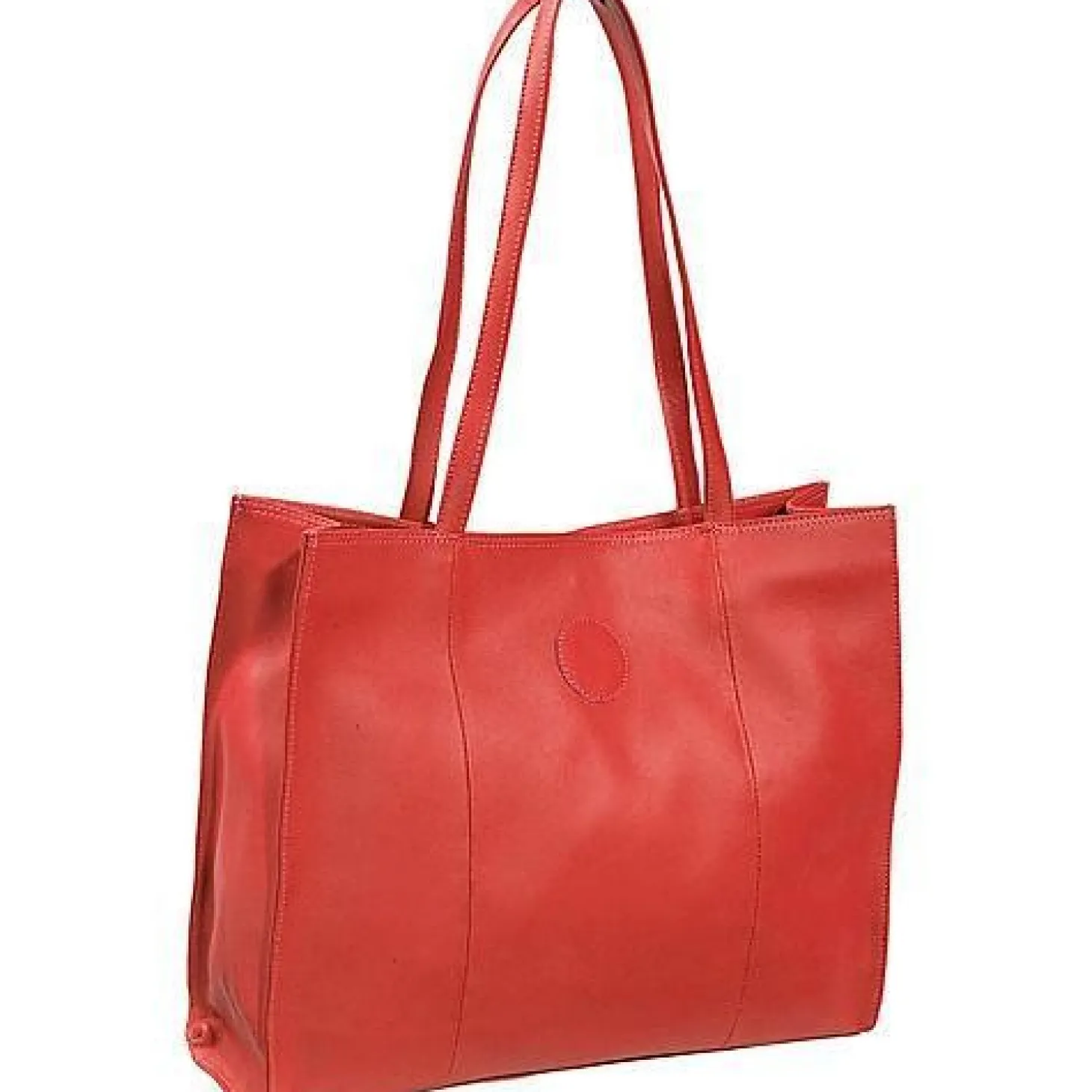 Piel Leather Carry-All Market Bag