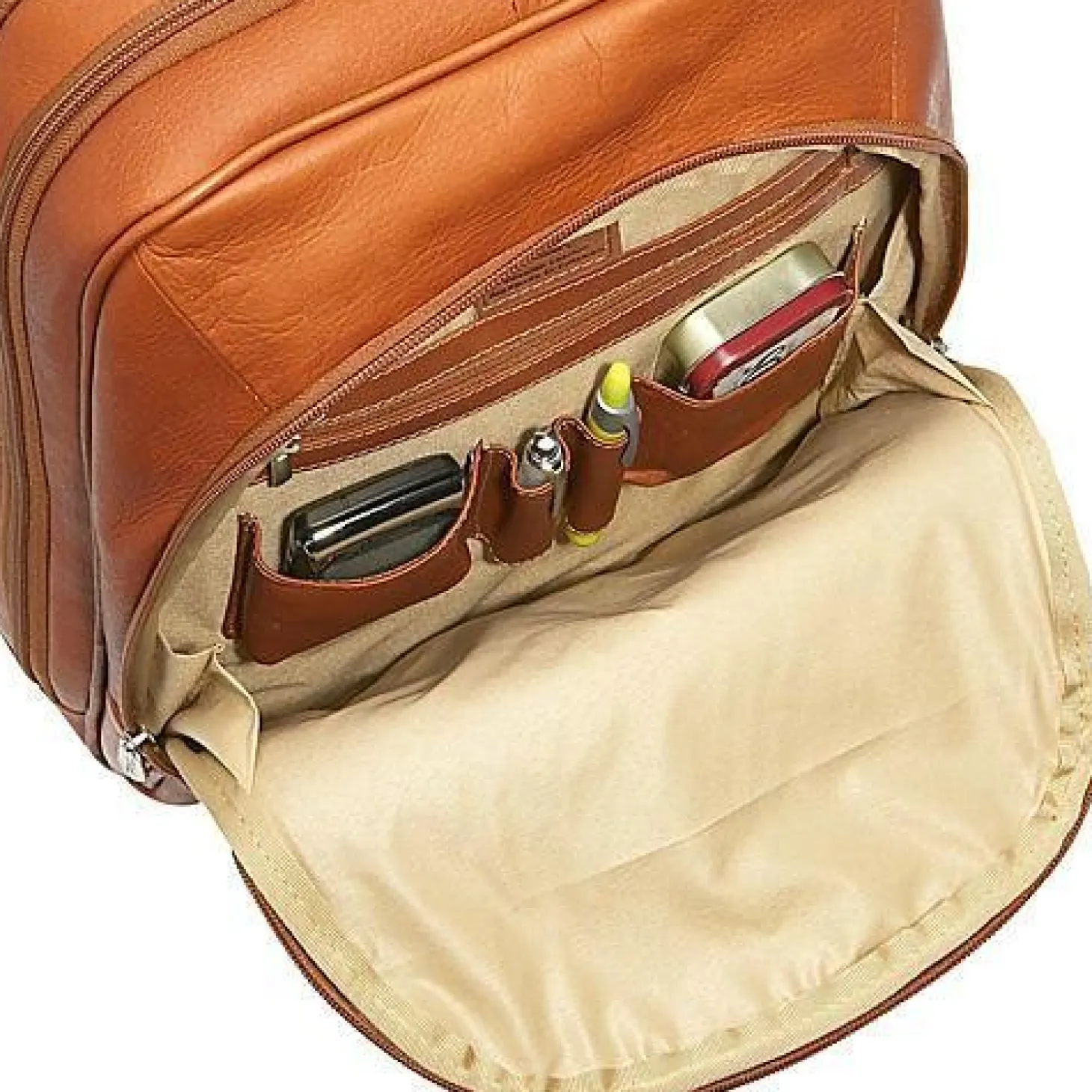 Piel Leather Checkpoint Friendly Urban Backpack