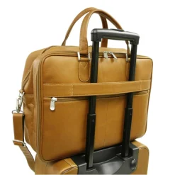 Piel Leather Checkpoint Friendly Brief/Overnighter