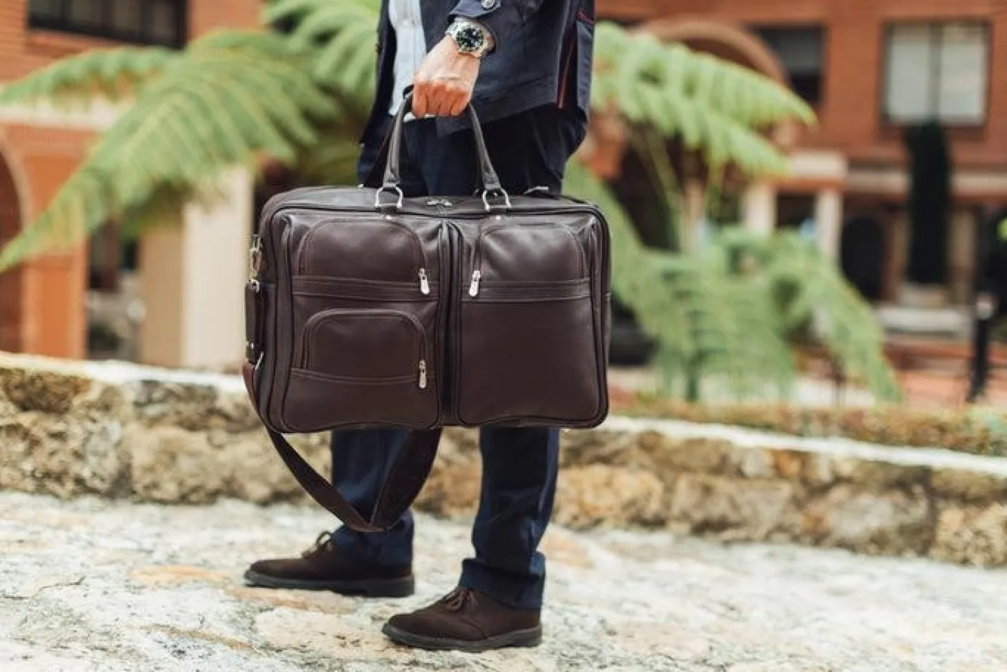 Piel Leather Complete Carry-All Bag