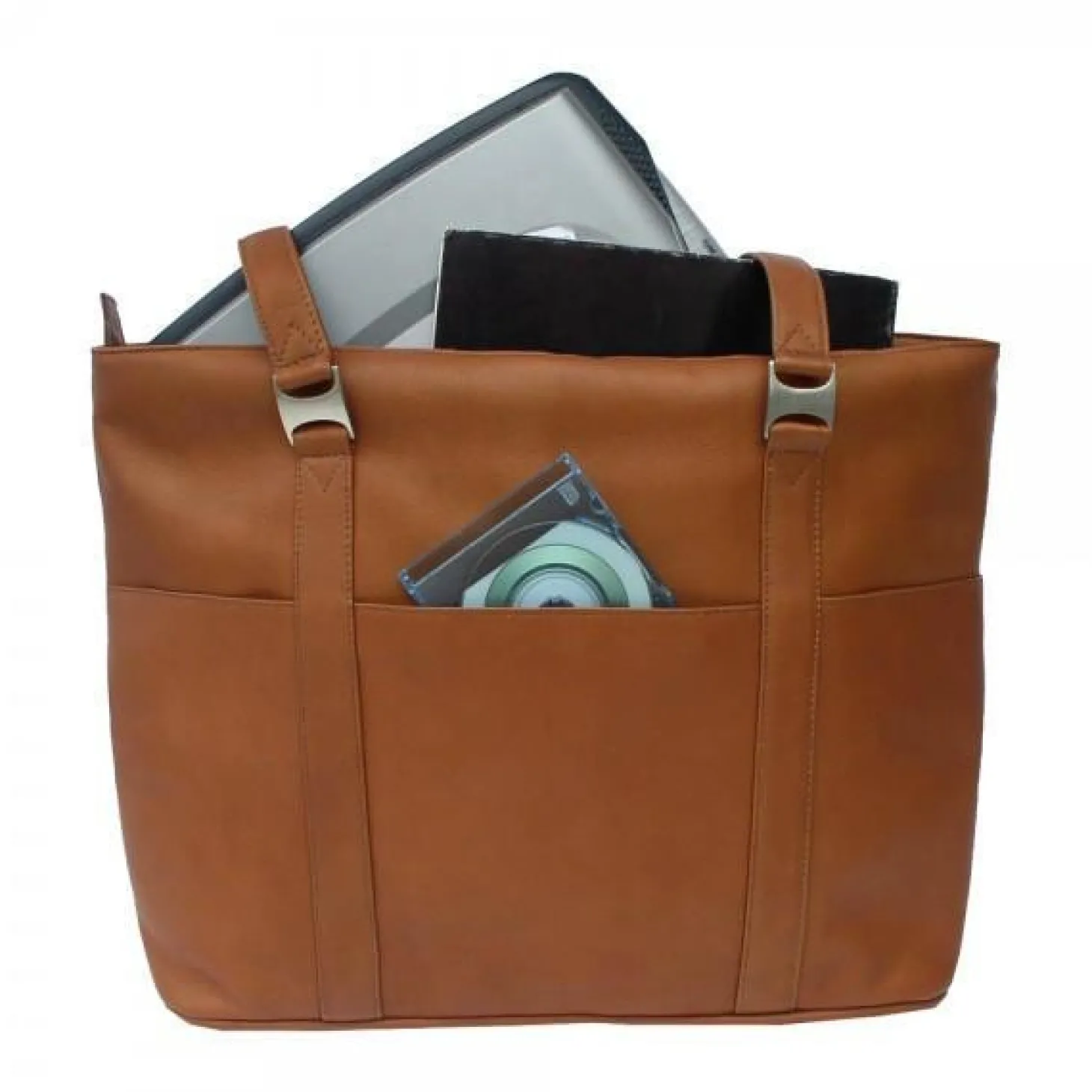 Piel Leather Computer Tote Bag