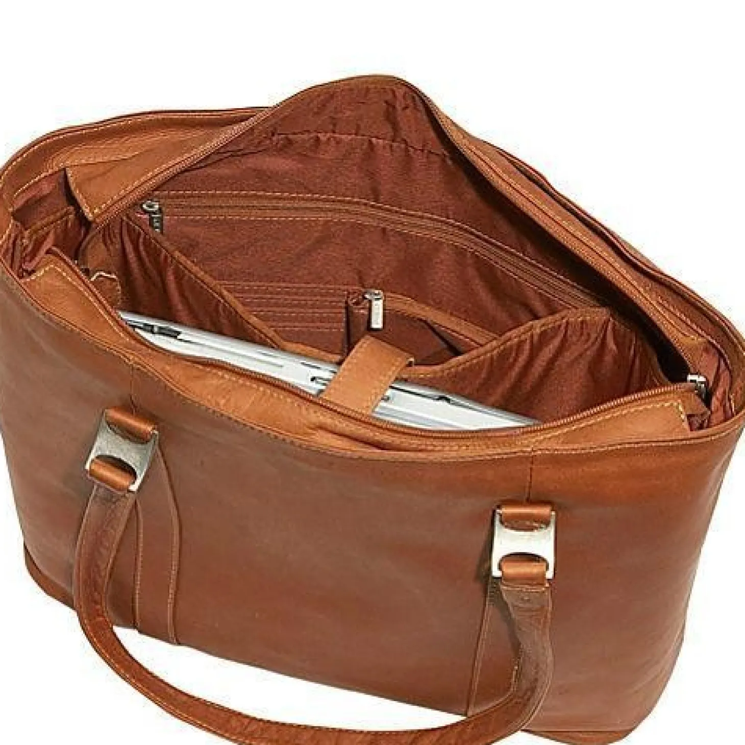 Piel Leather Computer Tote Bag