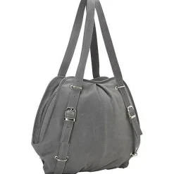 Piel Leather Convertible Buckle Backpack/Shoulder Bag