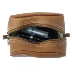 Piel Leather Cosmetic Bag
