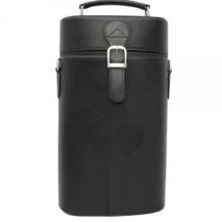 Piel Leather Double Deluxe Wine Carrier
