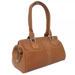 Piel Leather Double Handle Handbag