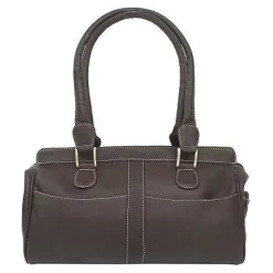 Piel Leather Double Handle Handbag