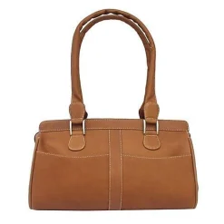 Piel Leather Double Handle Handbag