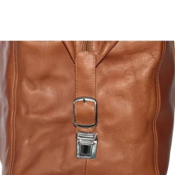 Piel Leather Extra Large Zip-Pocket Duffel