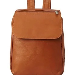 Piel Leather Flap-Over Tablet Backpack