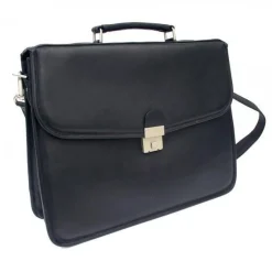 Piel Leather Four Step-Down Portfolio