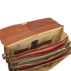 Piel Leather Four Step-Down Portfolio