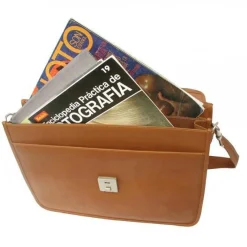 Piel Leather Four Step-Down Portfolio