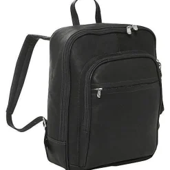 Piel Leather Front Pocket Computer Backpack