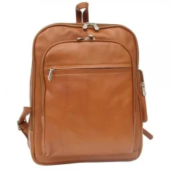 Piel Leather Front Pocket Computer Backpack