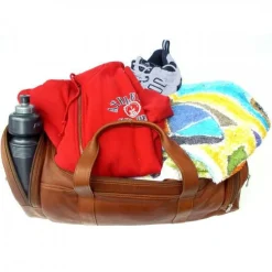 Piel Leather Gym Bag