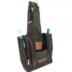 Piel Leather Hanging Travel Toiletry Kit