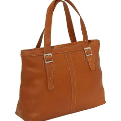 Piel Leather Ladies Laptop Tote