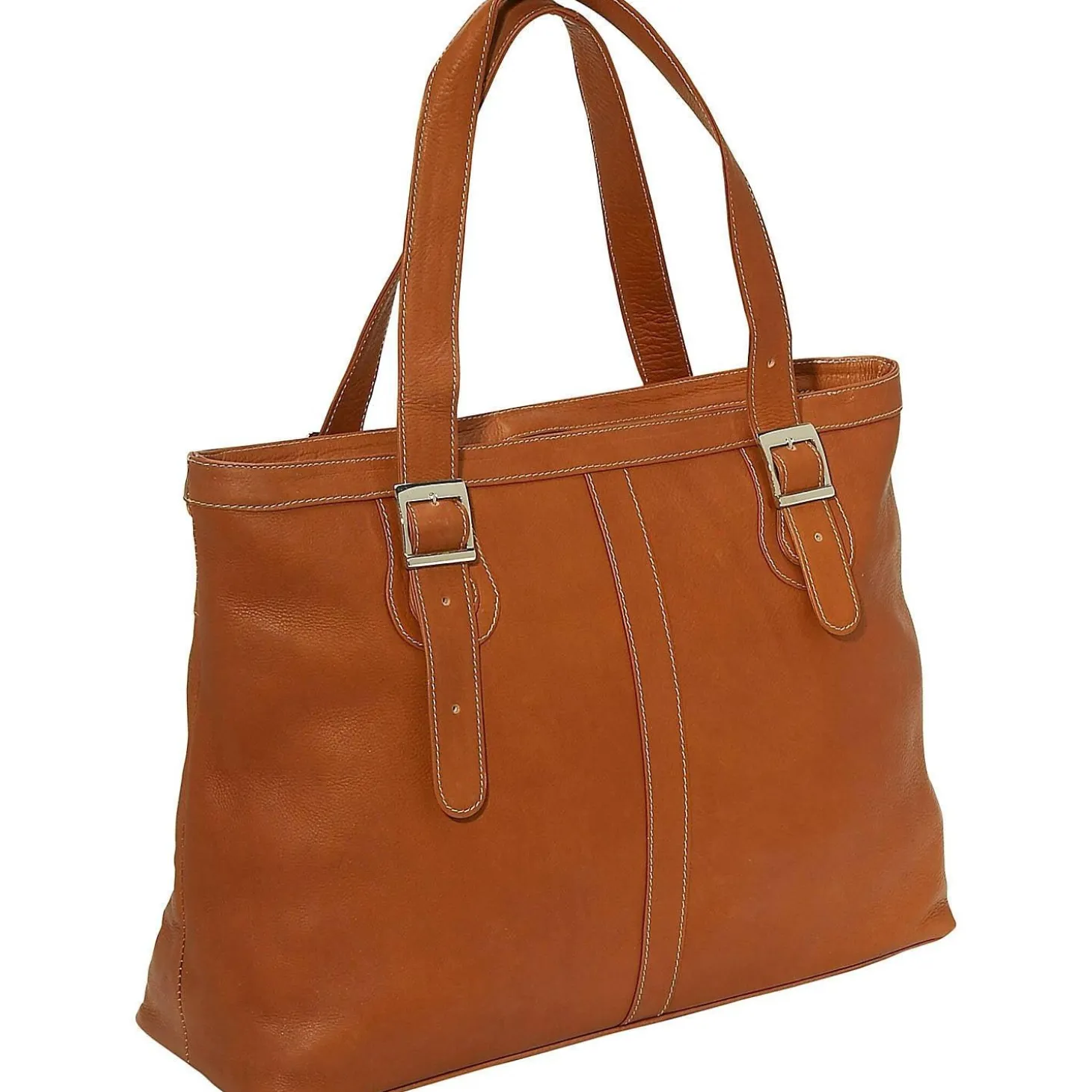 Piel Leather Ladies Laptop Tote