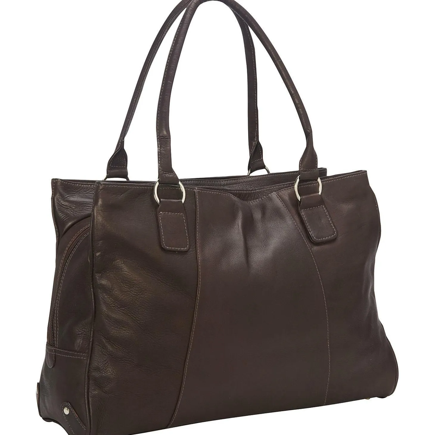 Piel Leather Laptop Travel Tote