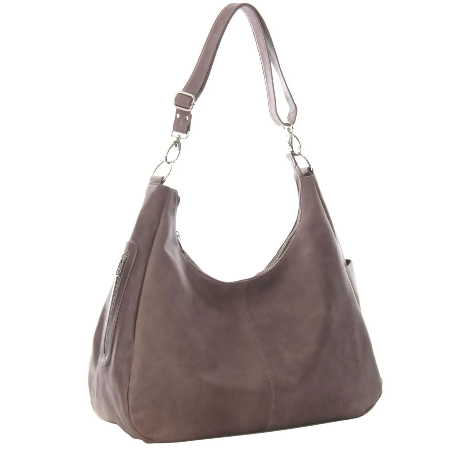 Piel Leather Large Crossbody/Hobo Shoulder Bag