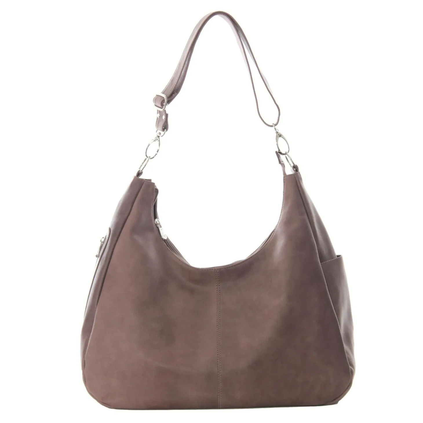 Piel Leather Large Crossbody/Hobo Shoulder Bag